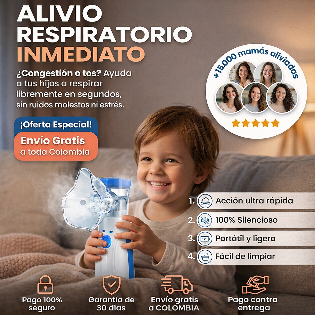 RespiraPlus – Nebulizador Portátil Inteligente