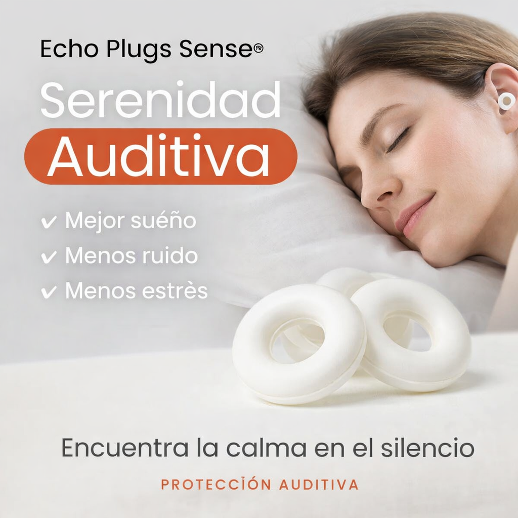 Echo Plugs Sense™ | Serenidad Auditiva