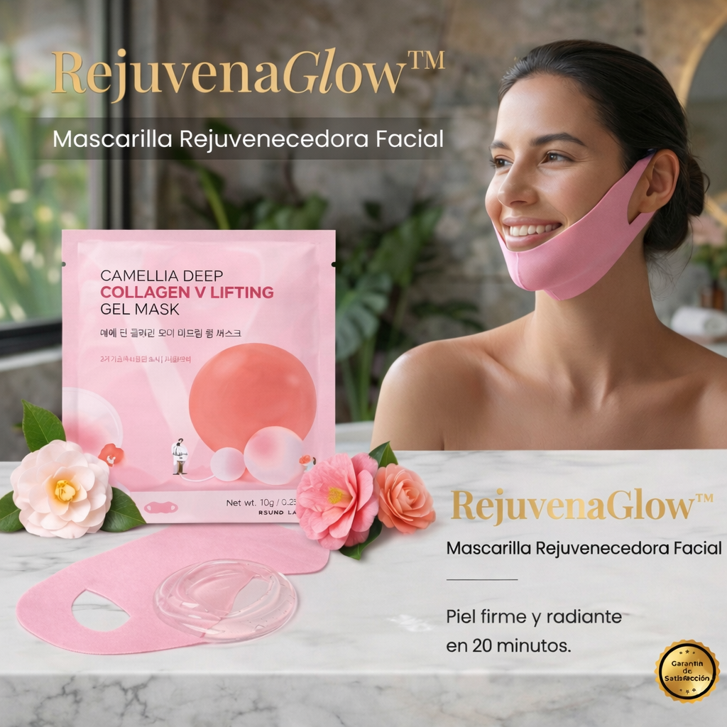 RejuvenaGlow - Mascarilla Rejuvenecedora Facial