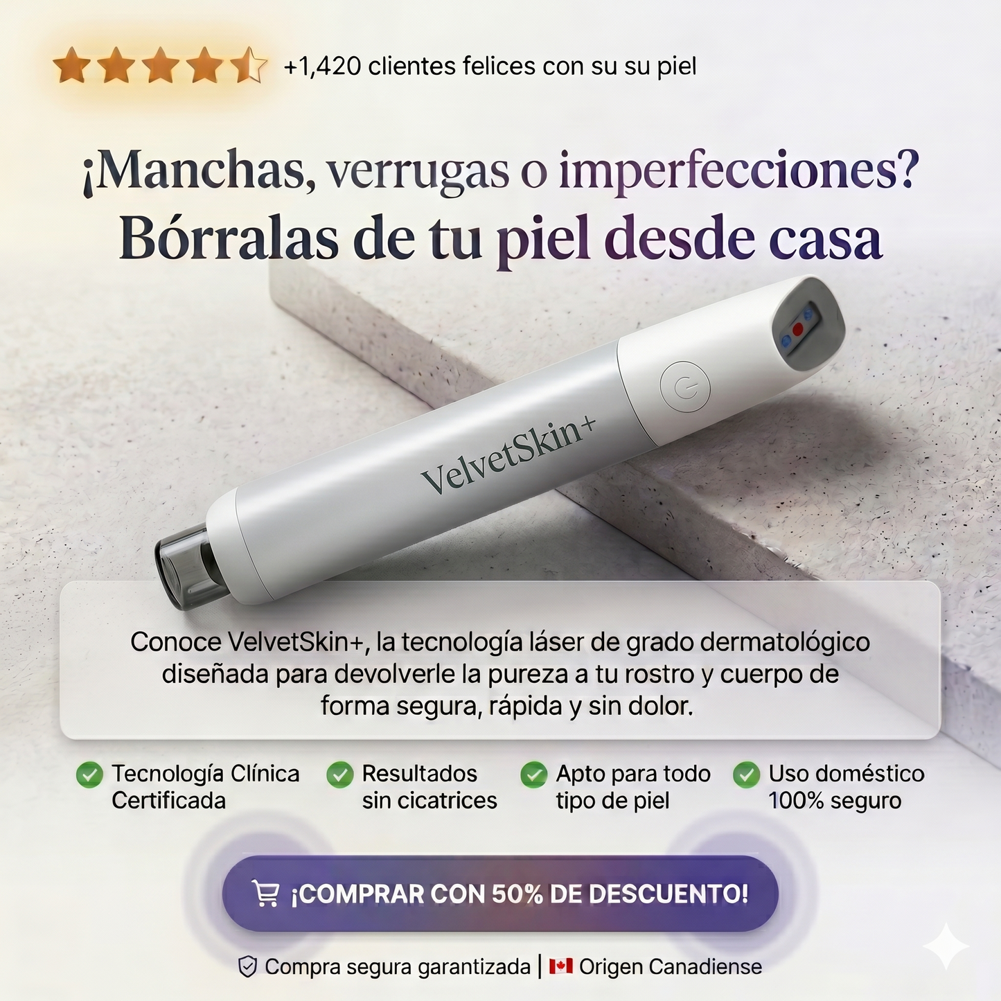 Derma Pen | Piel más uniforme desde casa