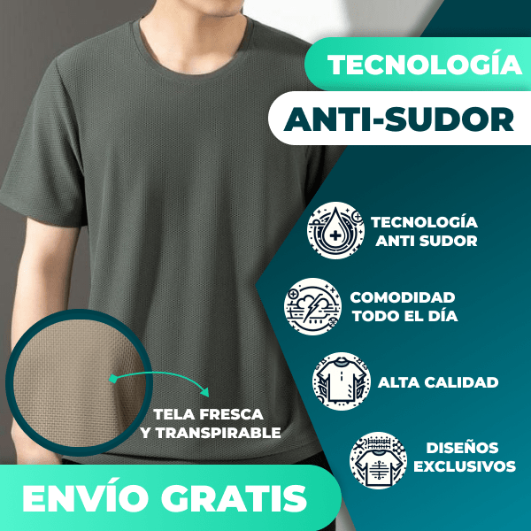Camisetas Súper Transpirable Spectro| Con Tecnología Anti-sudor