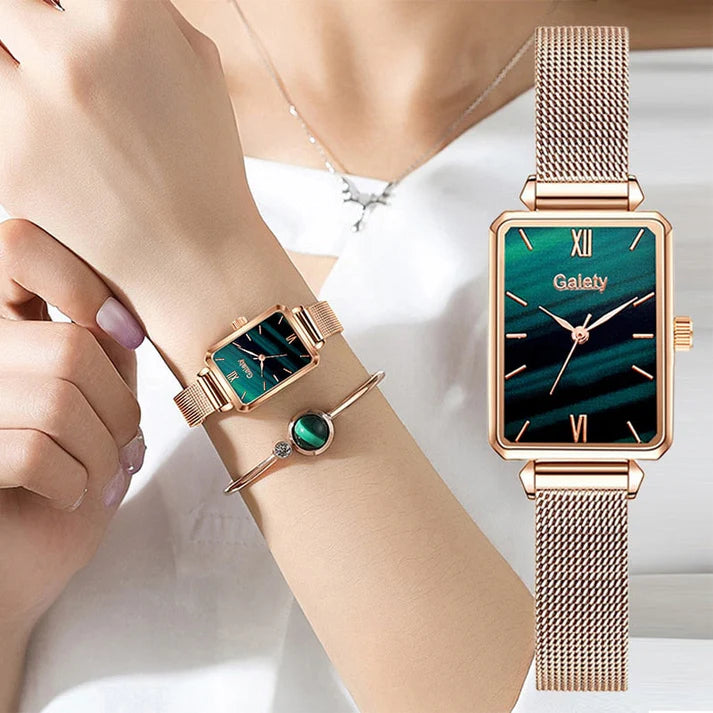 Esmeralda Luxe - Reloj de Lujo | RECIBE REGALO DE BRAZALETE ESMERALDA