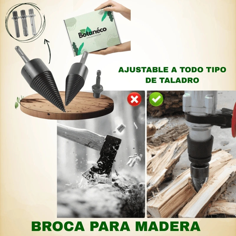 BROCA PARA MADERA - PERFORA SIN ESFUERZO