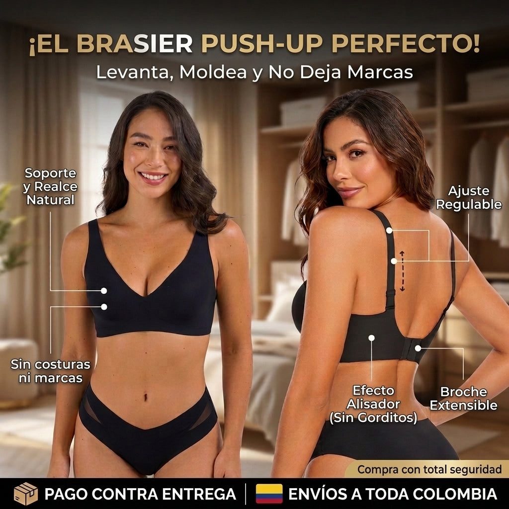 Brasier Realce Perfecto – Levanta, Moldea y No Marca