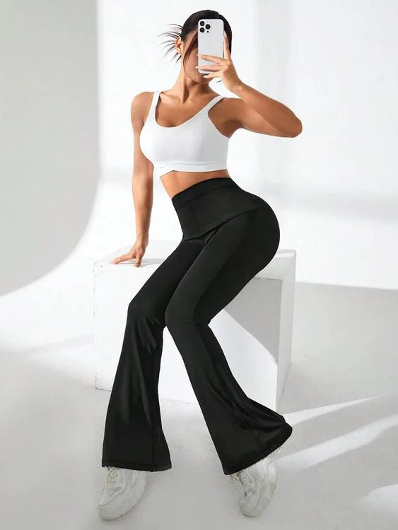 PANTALÓN LYCRA BELLAFIT 🍑 BOTACAMPANA