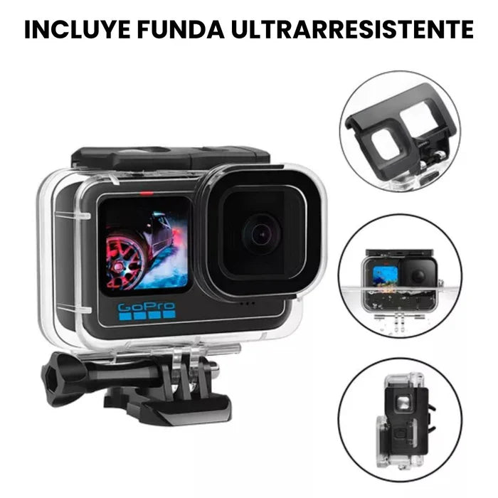 Cámara ULTRAHD 5K + Funda Ultrarresistente de Regalo |ORIGINAL ⭐⭐⭐⭐⭐