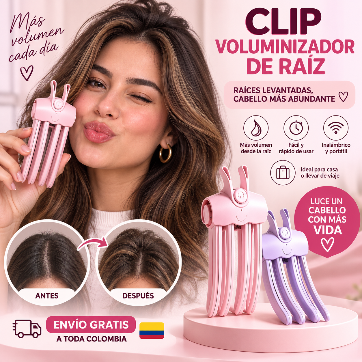 Clip Voluminizador de Raíz ✨