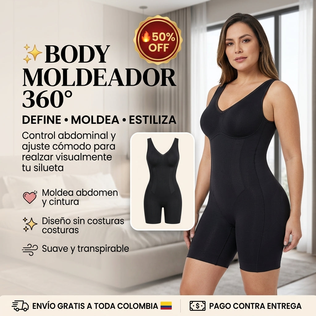 Body Moldeador Sin Costuras – Define tu Cintura y Estiliza tu Figura