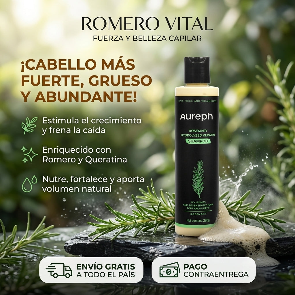 Romero Vital – Fuerza y Belleza Capilar