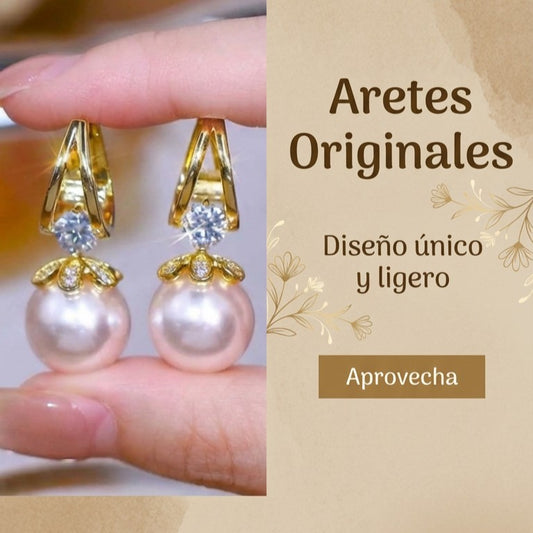 2x1 OFERTA | PENDIENTES  DE PERLA DE PLATA ESTERLINA DE 925 | ORIGINAL