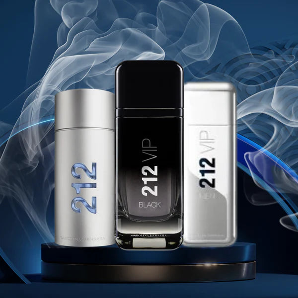 PAGA 1 OBTEN 3 - Kit de Perfumes Premium Masculino 212 (100ml)