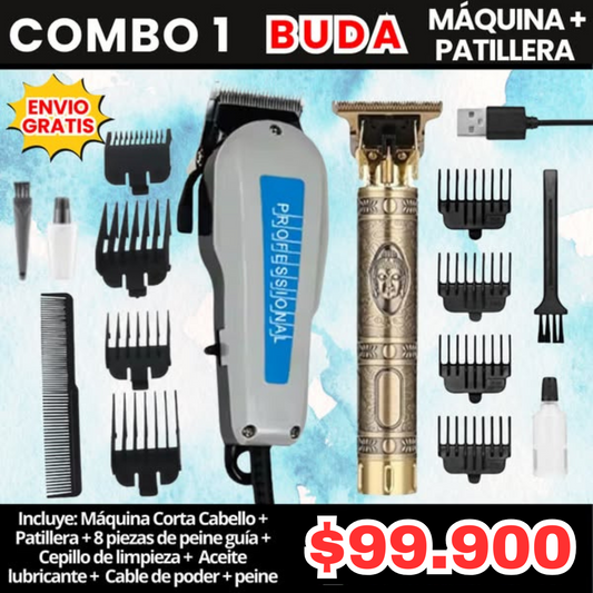 Combo Máquina de afeitar