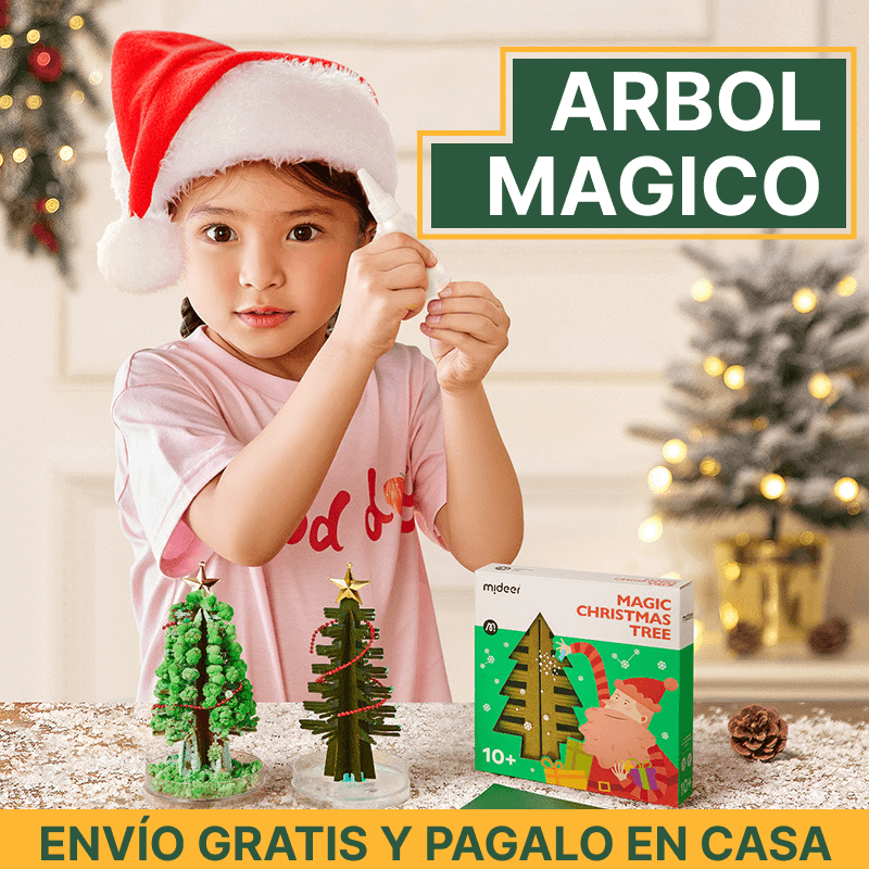 Árbol de Navidad Mágico que Crece | ORIGINAL ⭐⭐⭐⭐⭐