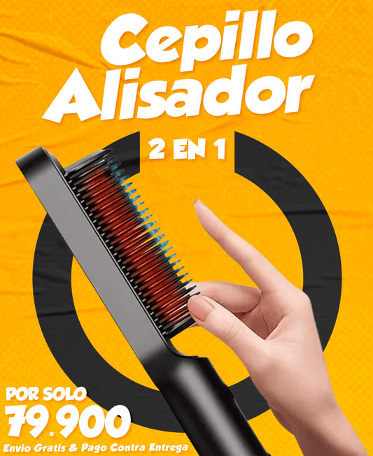 CEPILLO ALISADOR 2 en 1™ ORIGINAL® | ⭐⭐⭐⭐⭐