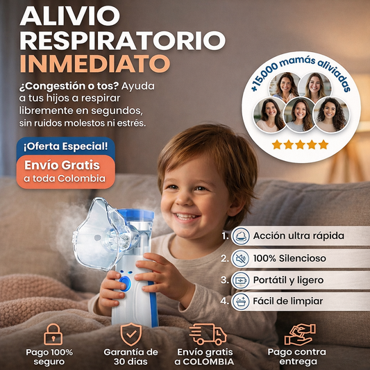 RespiraPlus – Nebulizador Portátil Inteligente