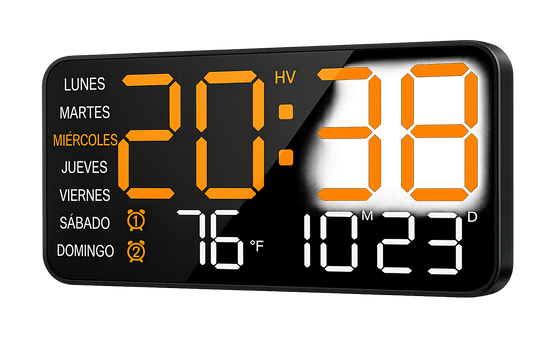 Reloj Digital LED de Pared