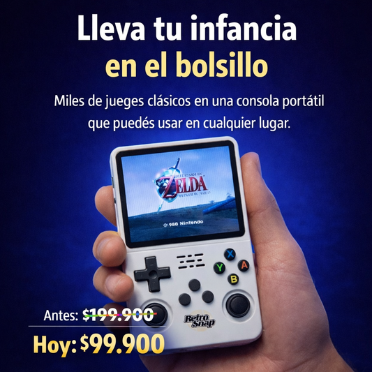 RetroPlay X – Consola Clásica Portátil