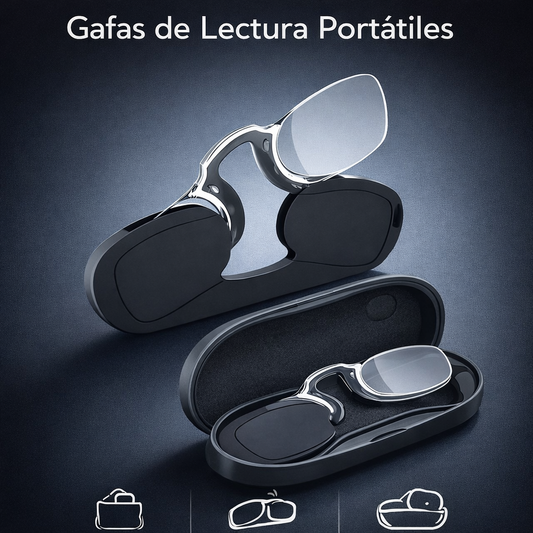 OOZEN Gafas de Lectura Portátiles