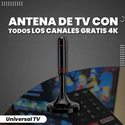 ANTENA HDTV 4K / +12 mil canales | ORIGINAL