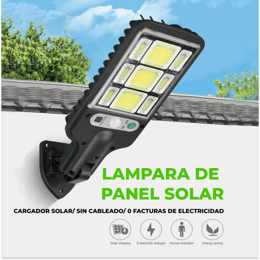 LAMPARA DE PANEL SOLAR ORIGINAL