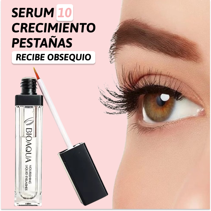 Serum 10 Crecimiento de Pestaña | OBSEQUIO ✨