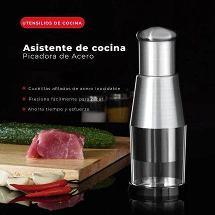 KitchenHelp™ Picadora de Acero| ORIGINAL