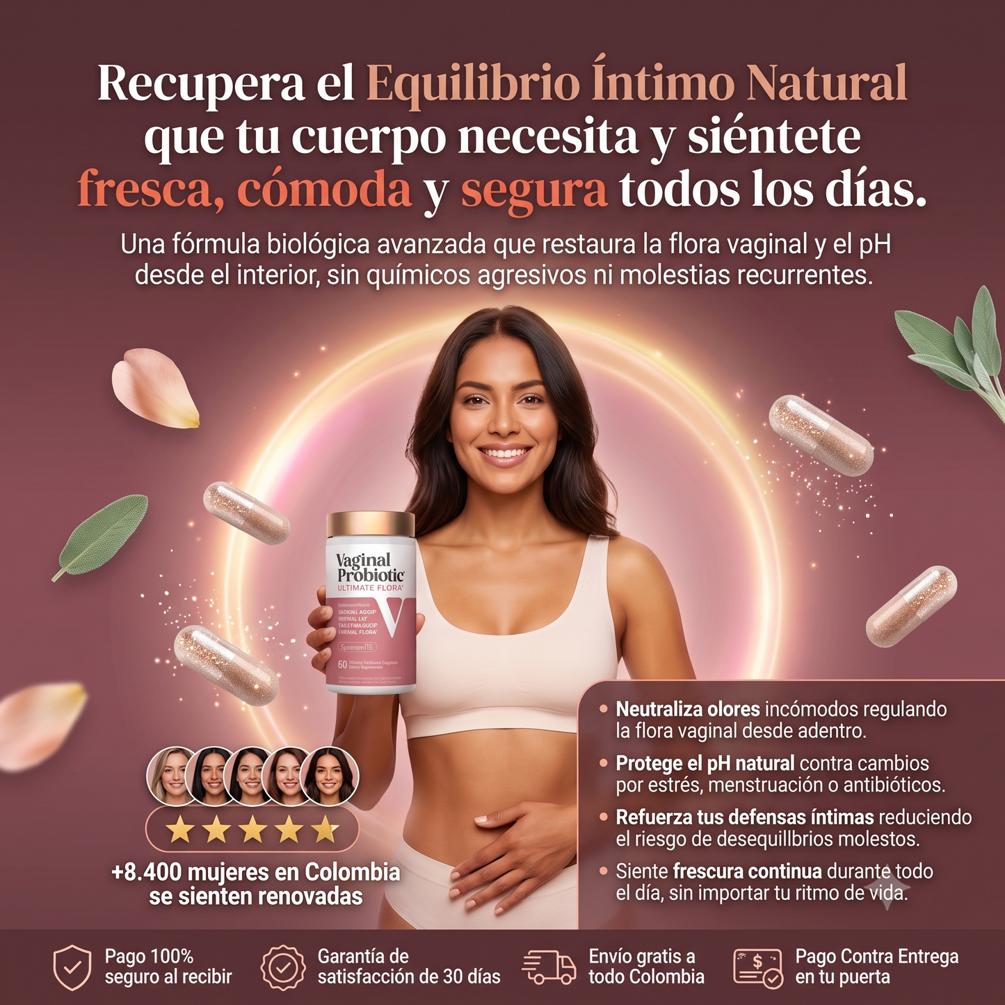 FemFlora - Equilibrio íntimo que se siente todos los días