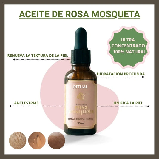 Antienvejecimiento Estético y Facial Aceite de Rosa Mosqueta