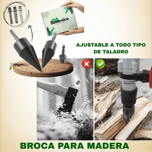 BROCA PARA MADERA - PERFORA SIN ESFUERZO