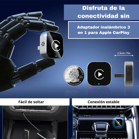 ADAPTADOR INALÁMBRICO 3 EN 1