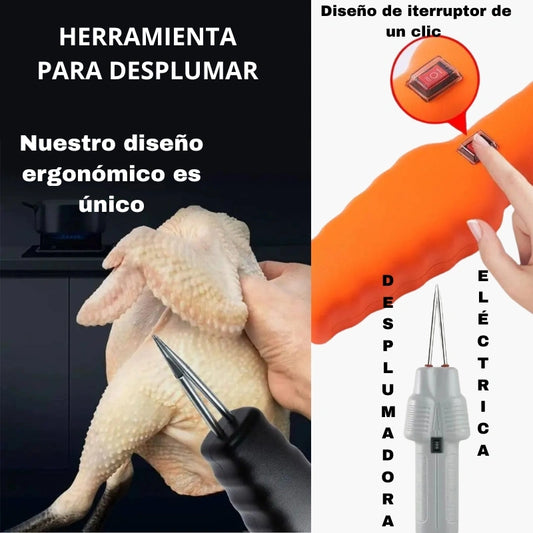 DESPLUMADORA ELÉCTRICA - PARA AVES