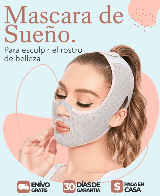 MÁSCARA DE SUEÑO PARA ESCULPIR EL ROSTRO DE BELLEZA®️ ⭐⭐⭐⭐⭐ ORIGINAL