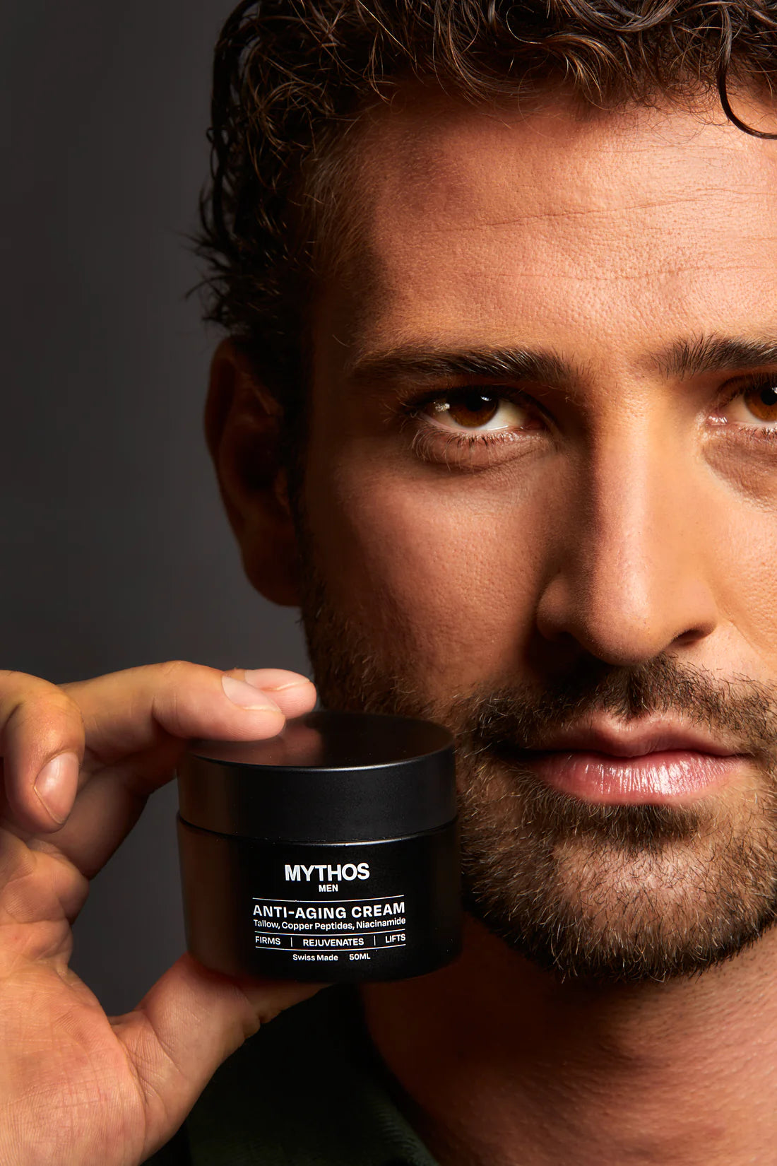 Crema antienvejecimiento para hombres