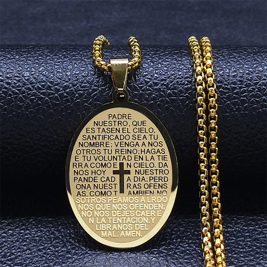Cadena Padre Nuestro  – Regalo Espiritual y Elegante