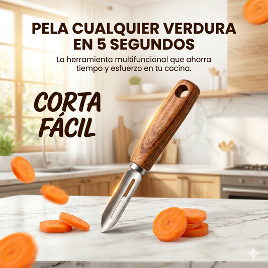 Corta Fácil  – Pelador Multifuncional de Cocina