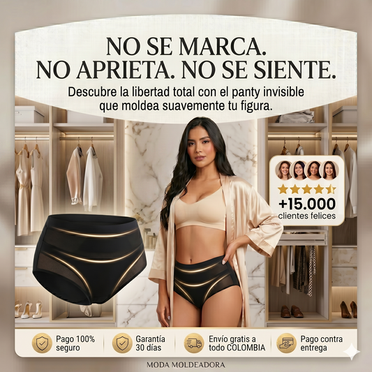 Panty Invisible Total - Transpirable, invisible y ultra cómodo todo el día✨