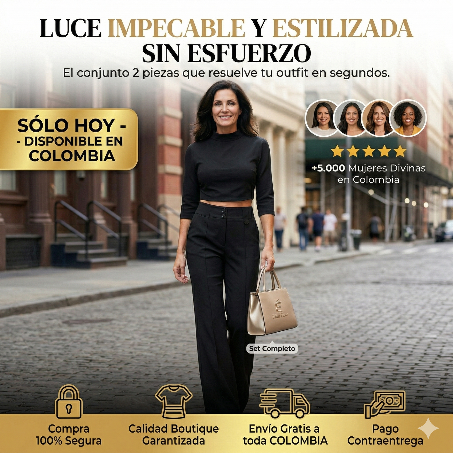 Élite Flow - Set de 2 Piezas - Siéntete cómoda, estilizada y divina en segundos 💕