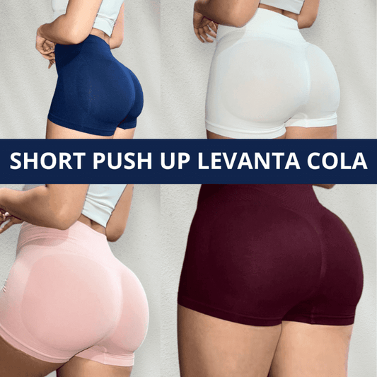 ¡PAGA 2 Y LLEVA 3! SHORT PUSH UP LEVANTA COLA