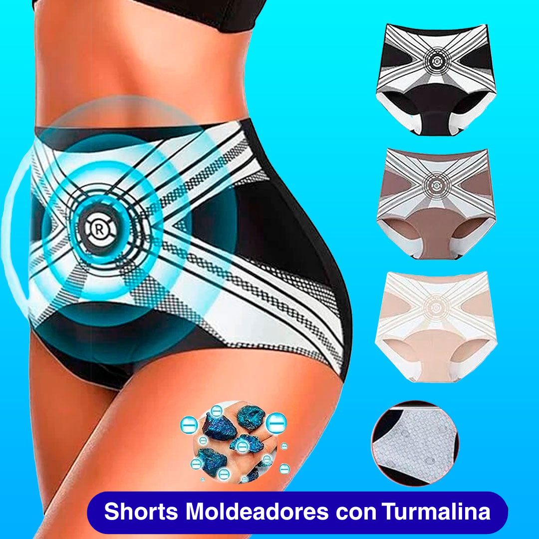 Shorts Moldeadores con Turmalina y Compresión Inteligente