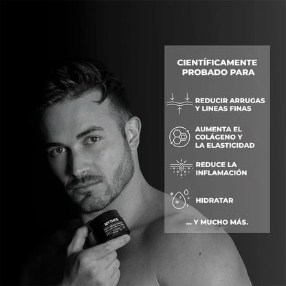 Crema antienvejecimiento para hombres