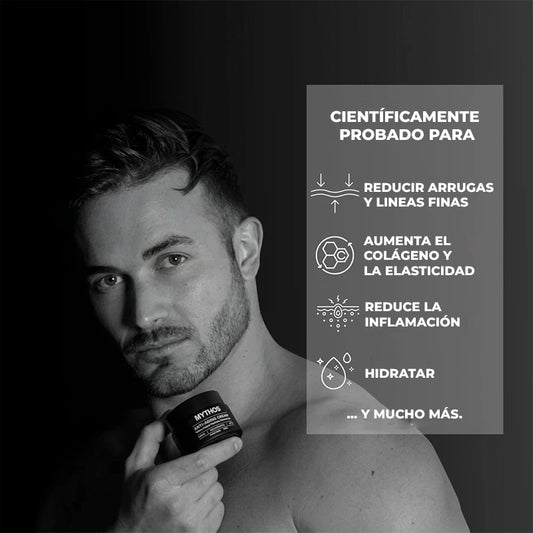 Crema antienvejecimiento para hombres