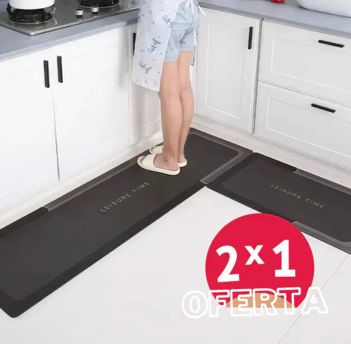 ✨Super Combo 2x1: TAPETE DE COCINA ULTRA ABSORBENTE ANTIDESLIZANTE® + TAPETE DE BAÑO DE SECADO RAPIDO💦