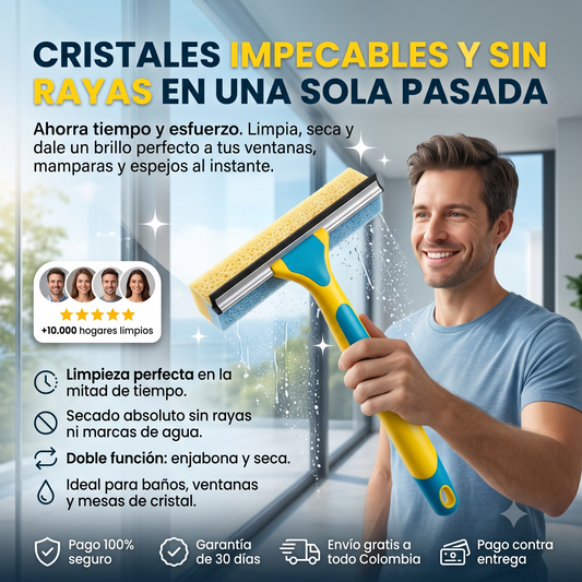Limpiavidrios 2 en 1