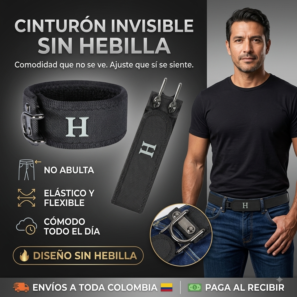 Cinturón Invisible Sin Hebilla