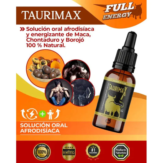 TAURIMAX - POTENCIALIZADOR SEXUAL ORIGINAL®