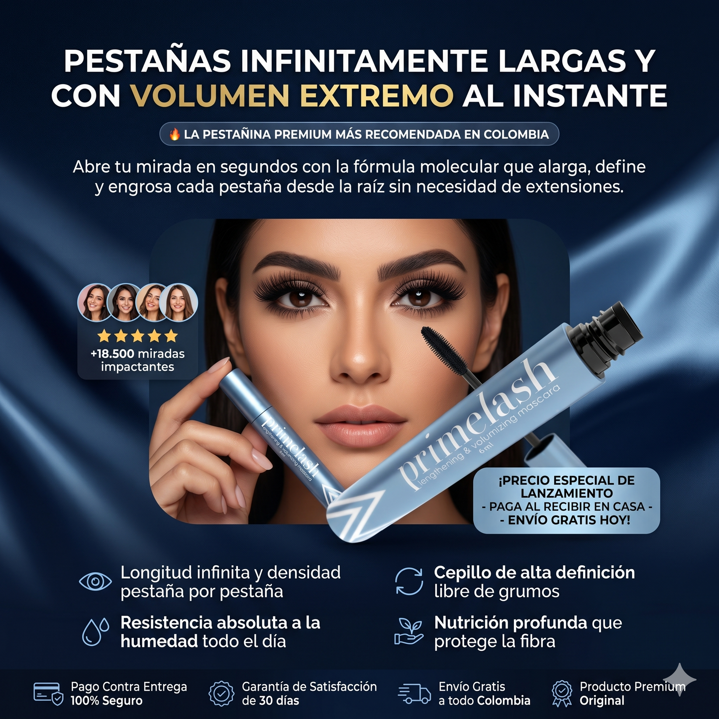 PrimeLash Mascara | Pestañas Infinitas ✨