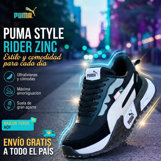 P.uma Style Rider Zinc Dama – Diseño Moderno y Estilo para Cada Día