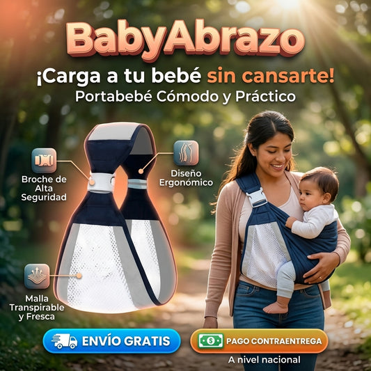 BabyAbrazo – Portabebé Cómodo y Práctico