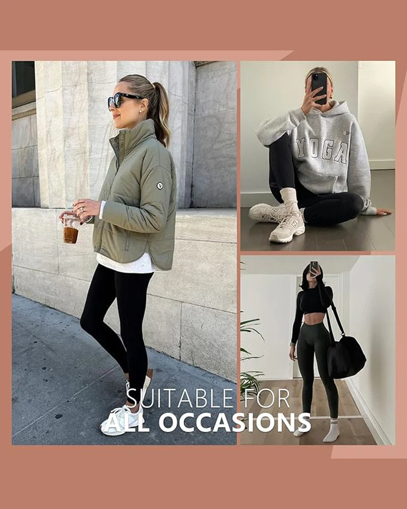 Leggings Moldeadores de Cintura Alta con Bolsillos Laterales, Control de Abdomen y Realce de Glúteos