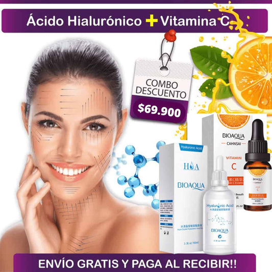 ACIDO HIALURONICO BLANQUEADOR ANTI-EDAD BIOAQUA - ORIGINAL®️ - Noah Tienda